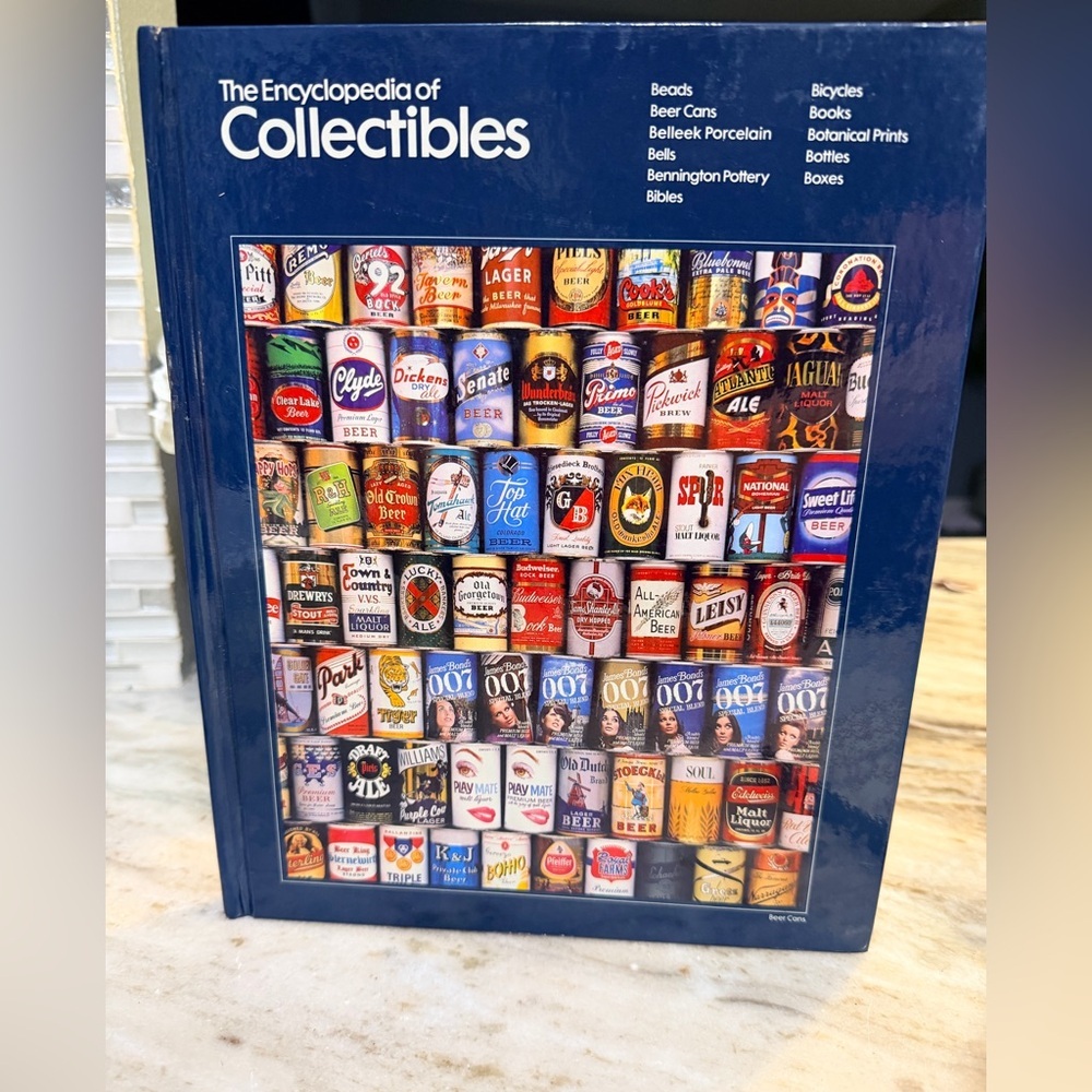 The Encyclopedia of Collectibles by Time-Life Books ~ Beads~ Bottles ~ Beer Cans
